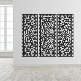SENTOP | Nástenná dekorácia trojdielny panel mandala  | SENTOP PR0514-A