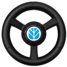 Detské odrážadlo traktor s vlečkou a náradím Baby Mix New Holland modrý
