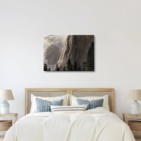 Sklenený obraz z údolia Yosemite národnej parku, USA (70x50 cm)