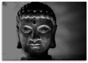 Obraz na plátně, Buddha pozitivní - 90x60 cm