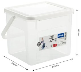 Rotho Box na prací prášok (3kg), 4,5l, s rúčkou, DETERGENT