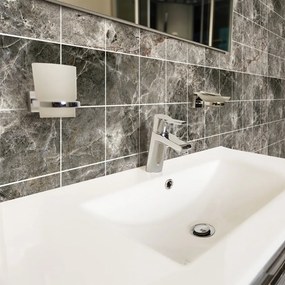 Súprava samolepiek na kachličky 24 ks 15x15 cm Marble Tiles Venezia - Ambiance