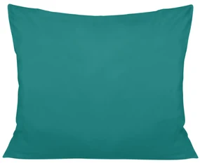 SATÉNOVÁ OBLIEČKA NA VANKÚŠ 50X80 CM TYRKYSOVÁ