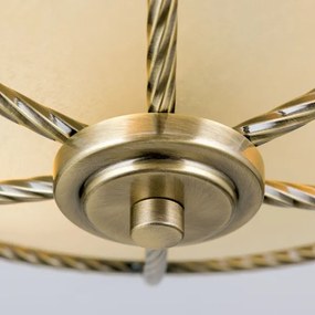 Orion DL 7-568/3 - Luster na tyči MAURO 3xE27/60W/230V pr. 42 cm bronz