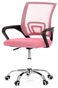 Dětská židle, houpací mechanismus, růžová síťovina, KA-L103 PINK