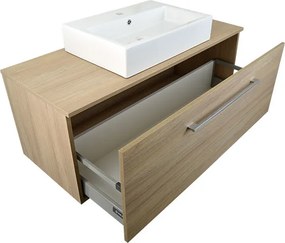 Comodo Kúpeľňová skrinka pod doskové umývadlo Montana DU 120-HD, dub urban