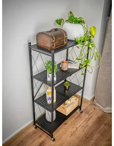 Regál Racks RAW4T, kovový, 4 police