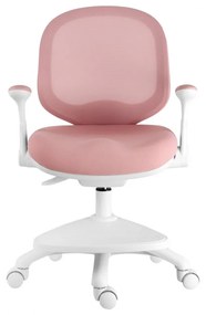 Detská rastúca stolička Neoseat KIDDY ONE — látka, ružová