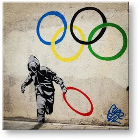 Obraz na plátne Street ART – Banksy | rôzne rozmery