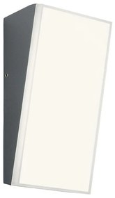 Redo 90019 - LED Vonkajšie nástenné svietidlo TOKYO LED/12W/230V 3000K IP54 šedá