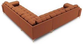 Rohová variabilná pohovka v tehlovej farbe Bali – Cosmopolitan Design