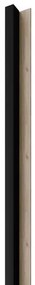 Obkladová Lamela Fineza Spline black 275x6,4 cm SPLINEBO1