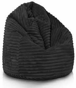 Sedací vak Bag Sako XL stripe TiaHome - svetlo sivá