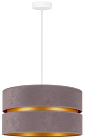 Duolla - Luster na lanku DUO 1xE27/15W/230V pr. 40 cm šedá