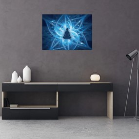 Sklenený obraz - Spirituálna energia (70x50 cm)