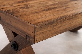 Konferenčný stolík GOLIATH 110 cm – prírodná borovica