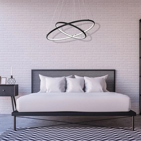 Závesné LED svietidlo Orion, 2x LED 53w, 3000k, b