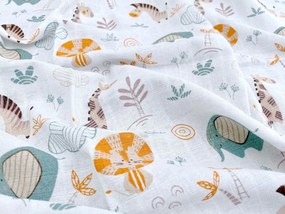 Bavlnená plienka Zoo | 90x100