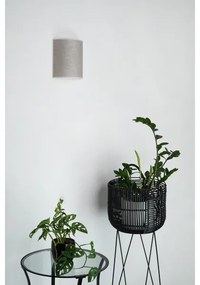 Brilagi - Nástenné svietidlo SEMI 1xE27/15W/230V pr. 20 cm tmavošedá