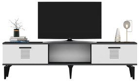 TV stolík/skrinka Vipapo 11 (antracit + biela) . Vlastná spoľahlivá doprava až k Vám domov. 1095219