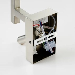 Brilagi - LED Nástenná lampa DEYA 1xE14/40W/230V + LED/3W biela/matný chróm