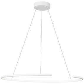 LED luster Breda 70 biele