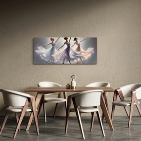 Obraz - Tri baletky (120x50 cm)