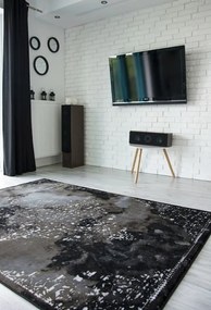 Kusový koberec VOGUE 478 čierny / hnedý