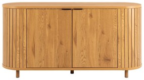 Komoda v dekore duba v prírodnej farbe 160x80x45 cm Colima – Actona