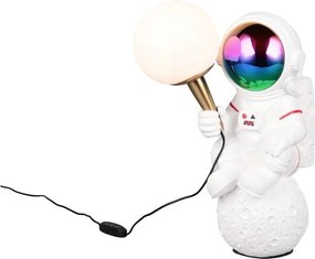 Biela detská lampička Strong – Reality