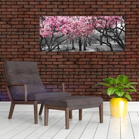 Obraz stromov Magnólie (120x50 cm)