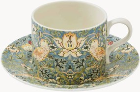 Porcelánová šálka na čaj's podšálkou Morris & Co.
