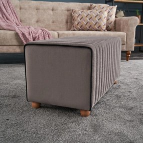Taburetka Mabel Puf Mink