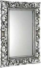 Sapho Sapho, SCULE zrkadlo v ráme, 80x120cm, strieborná Antique, IN308