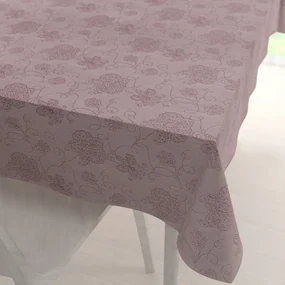 Biante Teflónový obdĺžnikový obrus TF-077 Kvetované ornamenty na staroružovom 140x180 cm