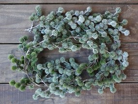 Vianočná cédrová girlanda so šiškami a bobuľami Cedar Garland - 190 cm