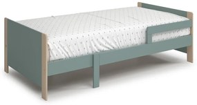 Rastúca detská posteľ v zeleno-prírodnej farbe 90x140/190 cm Willi – Marckeric