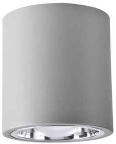 Bodové svietidlo JUPITER 1xE27/20W/230V pr. 13 cm šedá