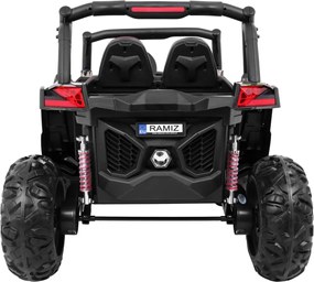 Ramiz Detský kočík SuperStar Moro + pohon 4x4 + diaľkové ovládanie + batožinový priestor + MP3 LED + zámok dverí
