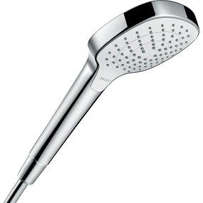 HANSGROHE Croma Select E ručná sprcha Vario 3jet EcoSmart, 110 x 110 mm, biela/chróm, 26813400