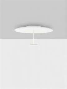LED stmievateľné biele dizajnové stropné svietidlo Nima 60