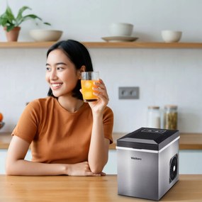 WEBBER Domáci výrobník kociek ľadu - 10 kg 165W WEBBER