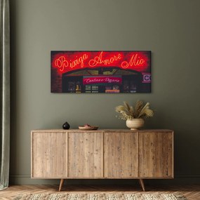 Obraz - Amore Mio (120x50 cm)