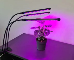 Gardlov 19242 LED Lampička na pestovanie rastlín 20 LED 3 panely 20W