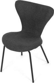 Jedálenská stolička sivá CT-S8010 GREY2