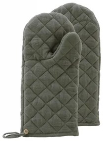Kuchynské rukavice Linen Green - sada 2 ks Nicolas Vahé