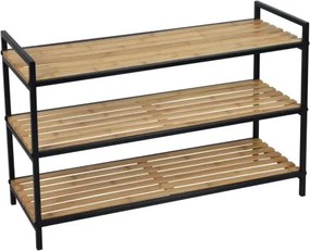 Botník s 3 policami Fargo, bambus%