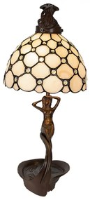 Tiffany lampa LADY AKT HIVE PEARL 20*40
