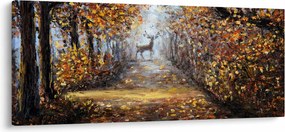 Obraz - Duch lesa (120x50 cm)