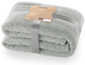 DecoKing Deka z mikrovlákna HENRY 150x200 cm Barva: BLACK/černá